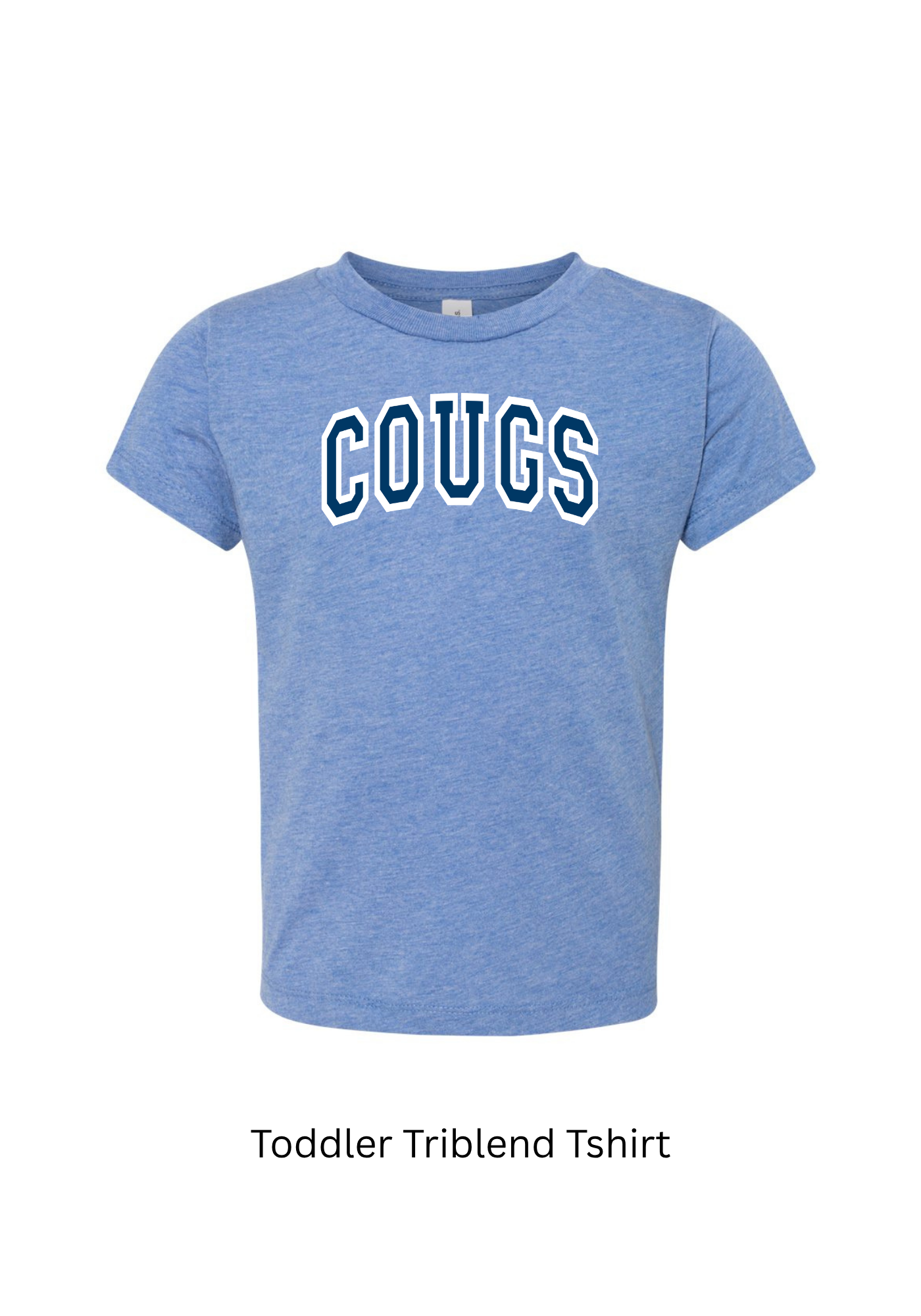 The New School Cougs Bella Canvas Toddler T-Shirt