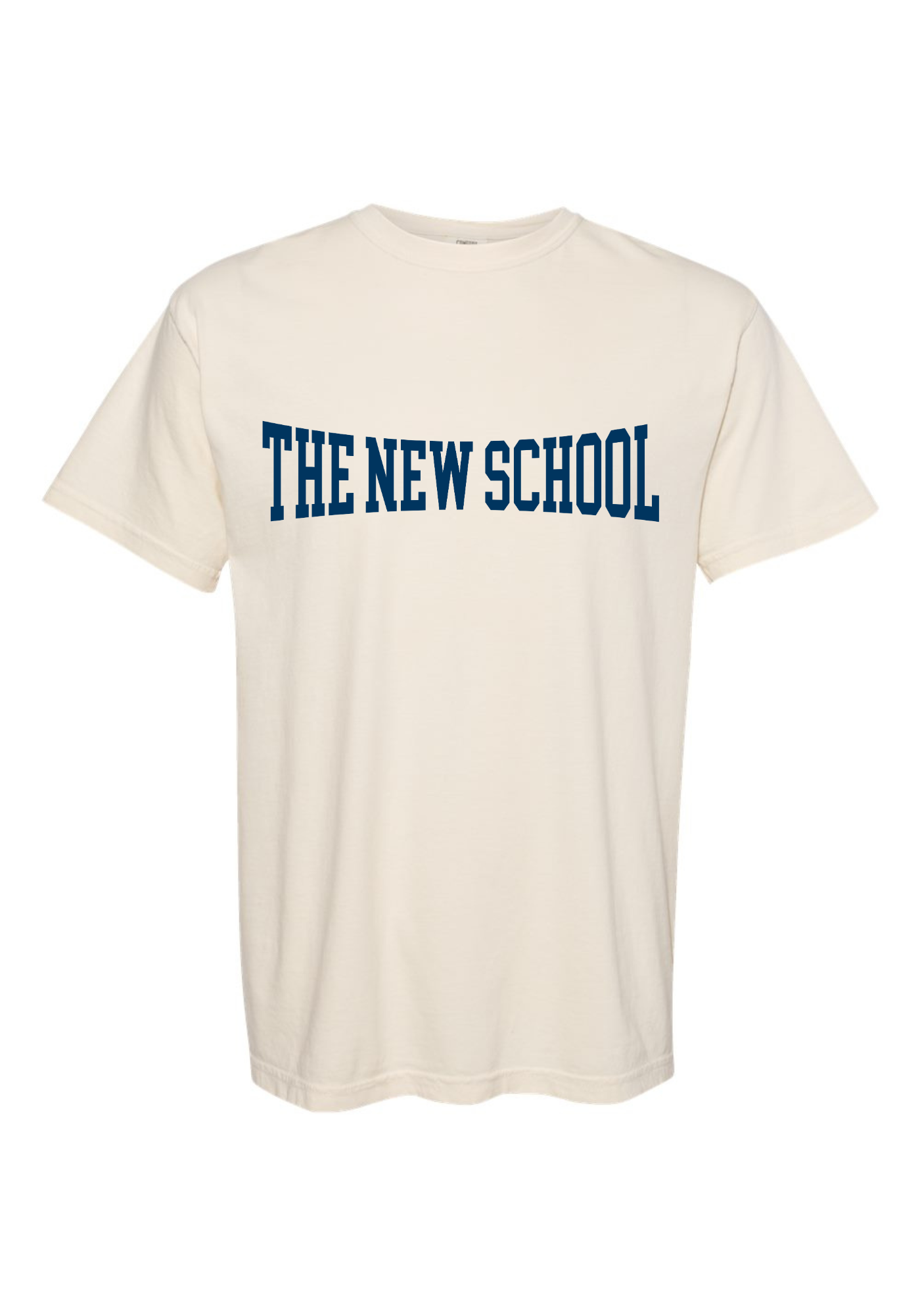 The New School Collegiate Comfort Colors T-Shirt