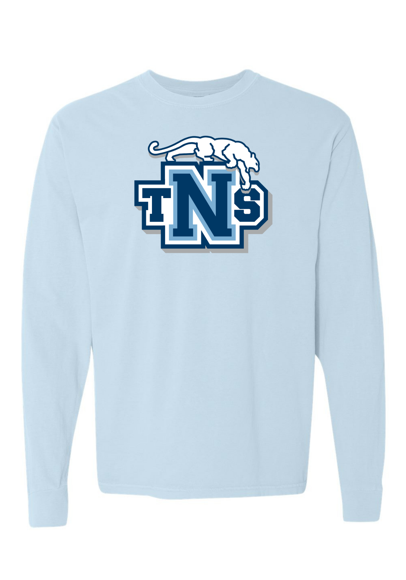 The New School TNS Cougar Comfort Colors Long Sleeve