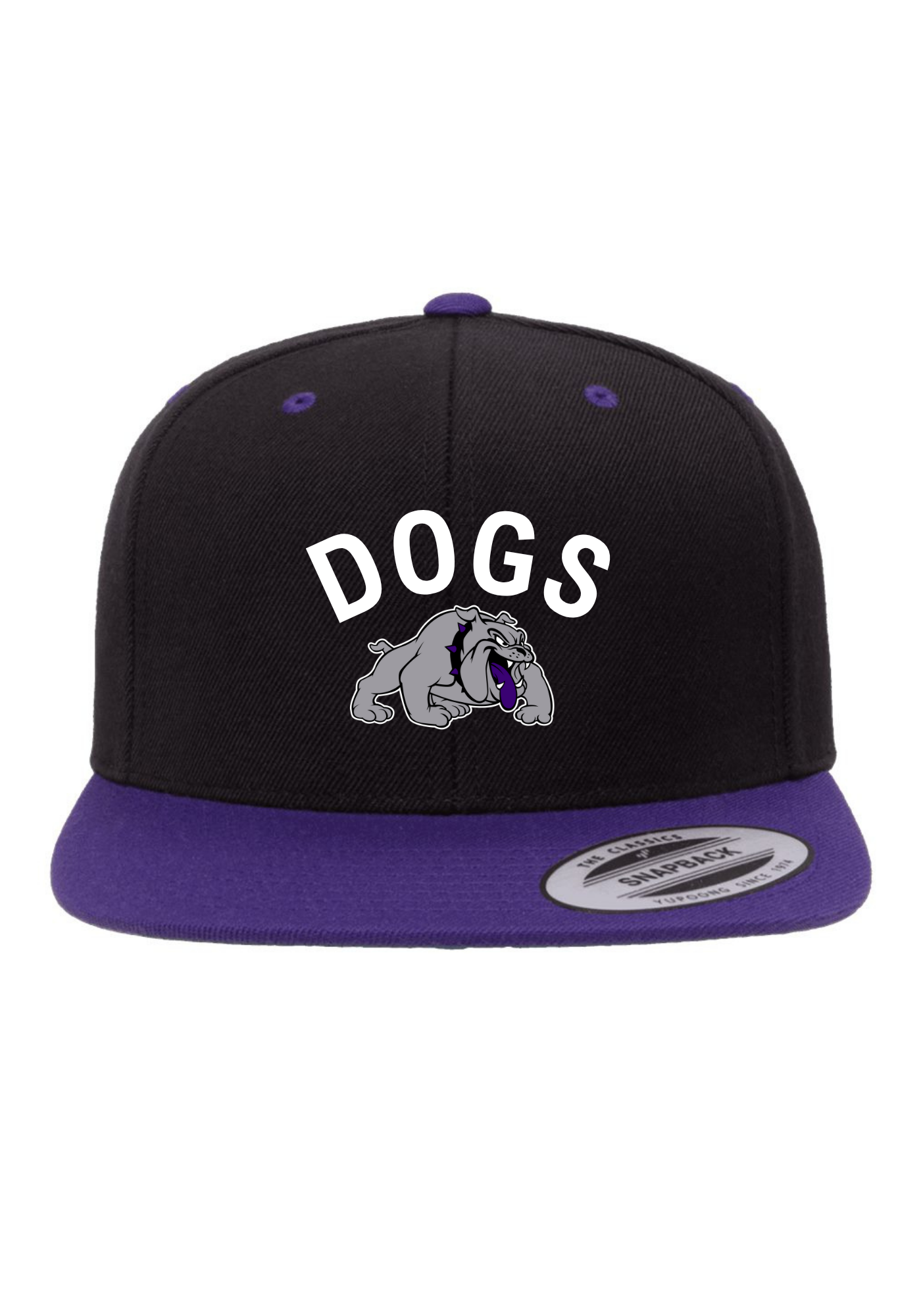 Embroidered  Dogs Bulldog Rope Hat