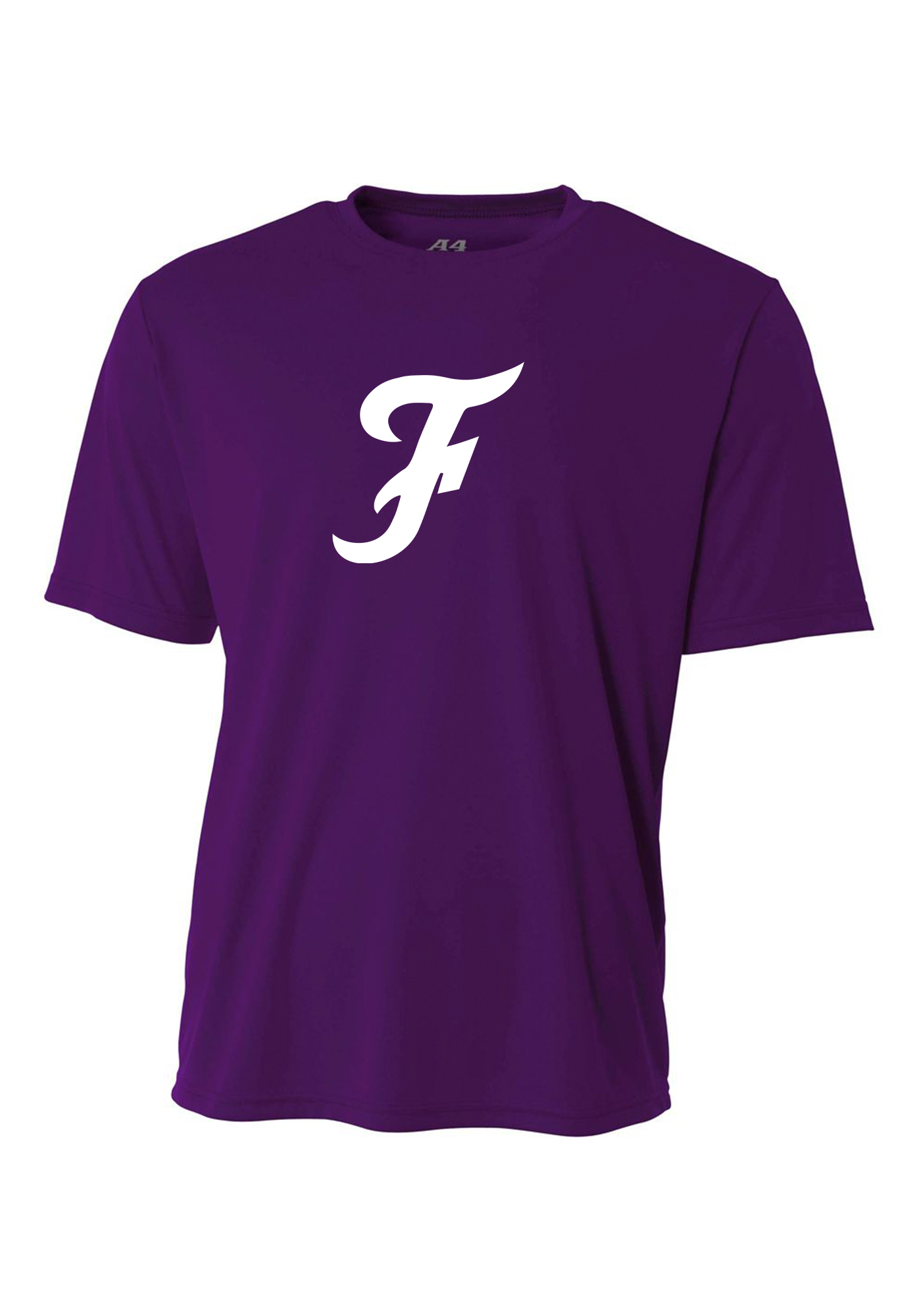 'F' Performance Short Sleeve - White Logo