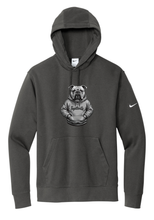 Load image into Gallery viewer, Bulldog Cartoon Nike Hoodie
