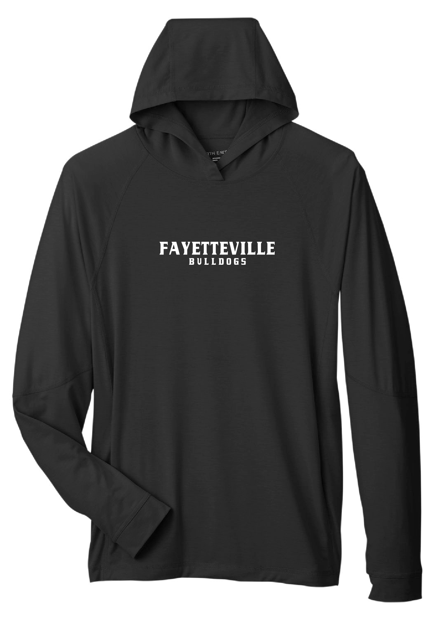 Fayetteville Bulldogs Lightweight Pullover - White Logo